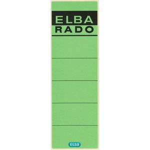 Rückenschilder Elba 100420948 rado, grün