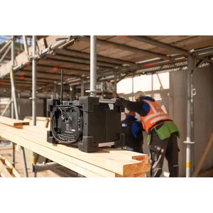 Produktbild für Baustellenradio PerfectPro ROCKHART, Akku