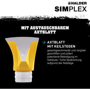 Produktbild für Axt HALDER SIMPLEX, 3007.751