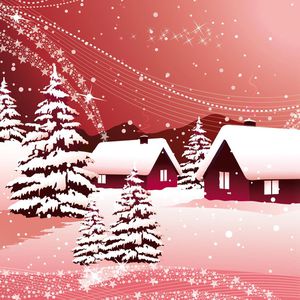 Produktbild für Weihnachtsumschläge Sigel DU033, DIN lang