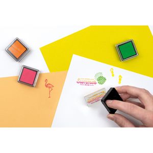 Produktbild für Stempelkissen Folia Neon, für Kreativprojekte, bunt