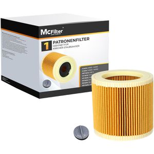 McFilter Ersatzfilter Patronenfilter XF1646, für Nass-Trockensauger Kärcher  WD2, WD3, SE4001 – Böttcher AG | Staubsauger