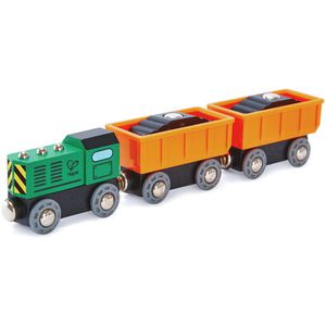 Produktbild für Spielzeugeisenbahn Hape E3718 Diesel-Frachtzug