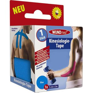 Produktbild für Kinesio-Tape WUNDmed blau