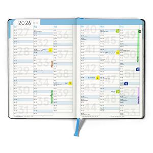 Produktbild für Buchkalender weekview compact note, Jahr 2026