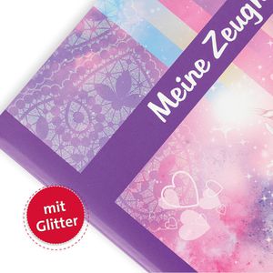 Produktbild für Zeugnismappe Roth 89325, mit Design und Effekt, A4