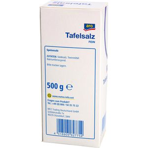 Produktbild für Salz Aro Tafelsalz, in der Schachtel