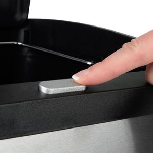 Produktbild für Mülleimer Casa-Pura James, silber