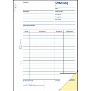 Produktbild für Bestellungen Zweckform 1766, A5