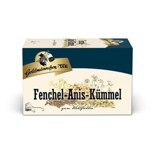 Goldmännchen Tee Fenchel-Anis-Kümmel, 20 Teebeutel, 40g
