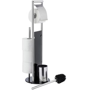 Produktbild für WC-Garnitur Wenko Ravina, mit Ersatzrollenhalter