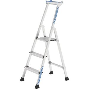 Produktbild für Stehleiter Zarges XLstep S, 41223, mit Plattform