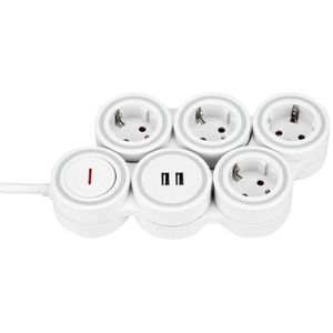 Produktbild für Steckdosenleiste REV-Ritter Supraflex, 1,4m Kabel