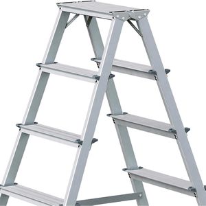 Produktbild für Stehleiter Zarges Scana B, 44206, beidseitig begehbar