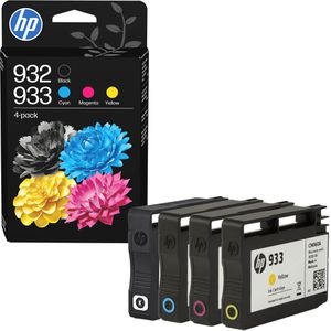 Produktbild für Tinte HP 932 + 933 Multipack, 6ZC71AE