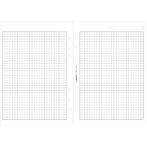Produktbild für Ersatzeinlagen Filofax 342905, Notizpapier, kariert, A5