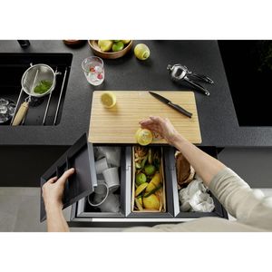 Produktbild für Einbaumülleimer BLANCO Flexon II Low 60/3, 526642