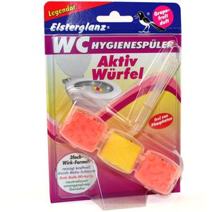 WC-Duftspüler Elsterglanz Aktiv Würfel Grapefruit