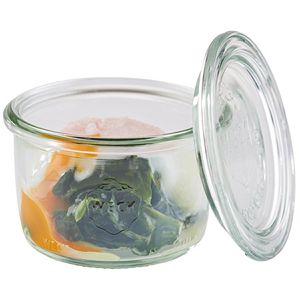 Produktbild für Einmachglas APS Weck-Glas, mit Glasdeckel