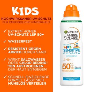 Produktbild für Sonnencreme Garnier Ambre Solaire Kids Sensitive