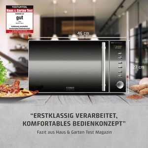 Produktbild für Mikrowelle Caso MG 20 Ceramic menu, mit 1000 Watt Grill