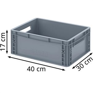 Produktbild für Eurobox AUER EG 43/17, grau, 15 Liter