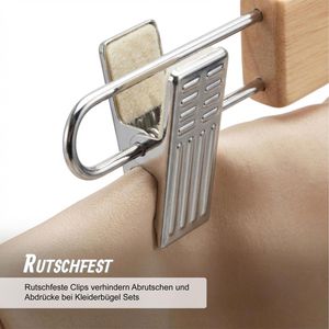 Produktbild für Hosenbügel Relaxdays 100531438682, aus Holz