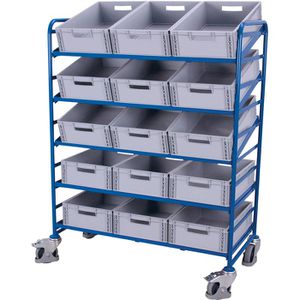 Eurokastenwagen VARIOfit sw-610.302, 15 Eurokästen