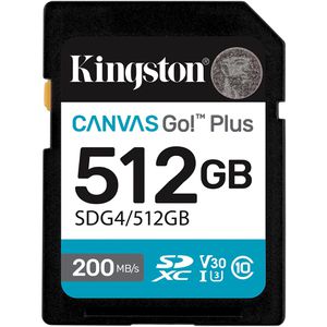 SD-Karte Kingston Canvas Go! Plus SDG4/256GB, 256GB