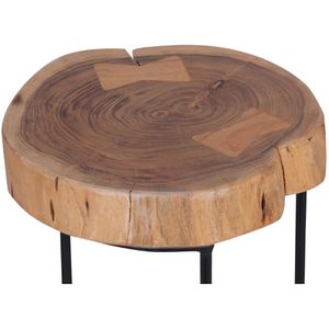 Produktbild für Beistelltisch Wohnling Akola WL1.553, akazie