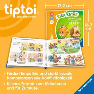 Produktbild für Spielbuch tiptoi 49299, Kira Katze und die Sache