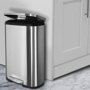 Produktbild für Mülleimer Casa-Pura silber