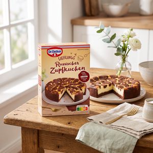 Produktbild für Kuchenbackmischung Dr.Oetker Lieblings Russischer Zupfkuchen