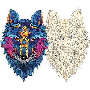 Produktbild für Puzzle Philos 9080, Artefakt 2 in 1 Wolf