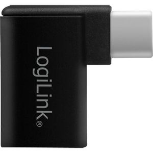 Produktbild für USB-Adapter LogiLink für USB-C, 90° gewinkelt