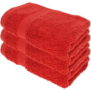 Handtuch Julie-Julsen Bio, bordeaux, 70 x 140 cm