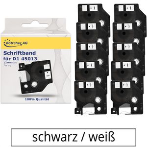 Schriftband Böttcher-AG für Dymo 45013, D1, 12mm