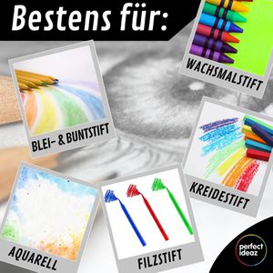 Produktbild für Skizzenbuch perfect-ideaz A5 hoch