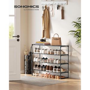 Produktbild für Schuhregal Songmics LSA14BK, aus Metall