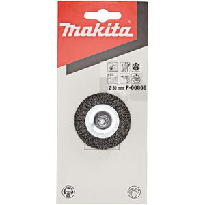 Produktbild für Drahtbürste Makita P-66868, Scheibenbürste Ø 50mm