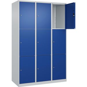 Schließfachschrank CP-Möbel Classic Plus, blau