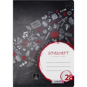 Produktbild für Schulheft Landre 100050042, ab 5. Klasse, A4