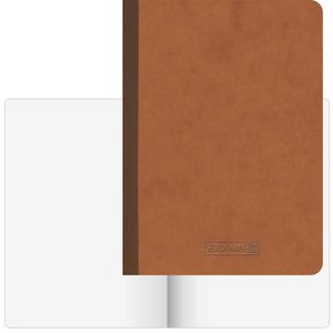 Notizbuch Brunnen FACT!plus, 104367070, braun, A6