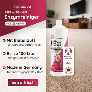 Produktbild für Enzymreiniger Hauszauber Geruchsentferner, Blütenfrische