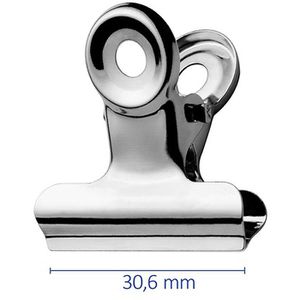 Produktbild für Briefklemmer Westcott E-1090100, mit Aufhängeöse