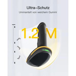 Produktbild für Barcode-Scanner Inateck BCST-21_black, kabellos