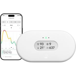 Produktbild für Luftmessgerät Airthings 960 View Plus stationär WLAN App-fähig