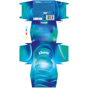 Produktbild für Kosmetiktücher Kleenex Würfelbox, Collection