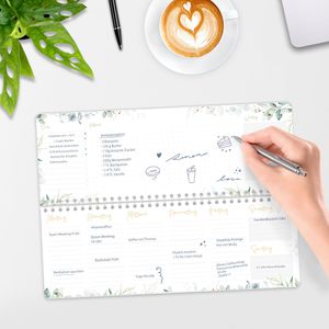 Produktbild für Tischkalender Häfft 8452-9, Blattgold