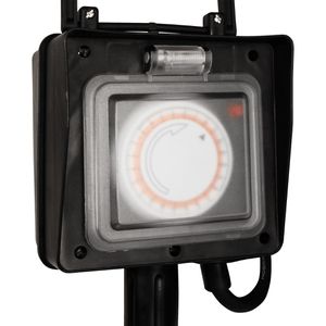 Produktbild für Gartensteckdose McPower 1300437, mit Erdspieß